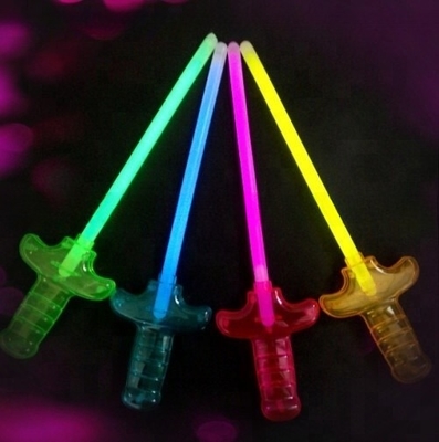 8 pouces de plastique glow épée bâton parfait pour le camping occasion et l' événement fournitures de fête